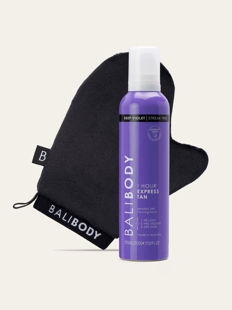 Deep Violet Express Self Tan Set