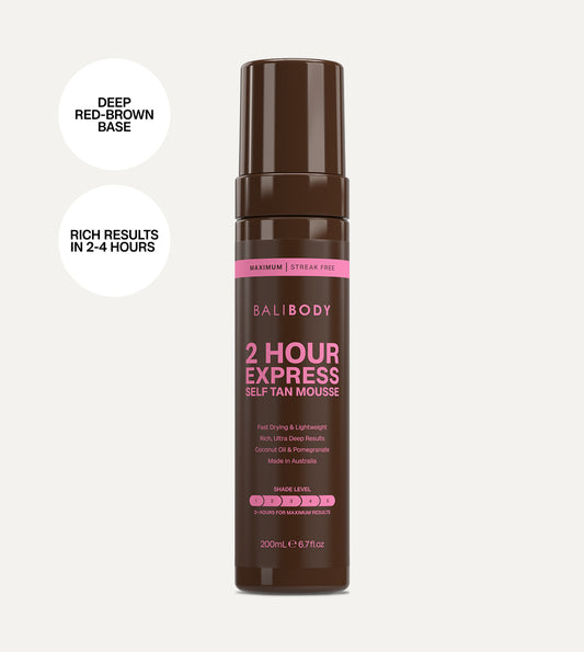 2 Hour Express Self Tan Mousse