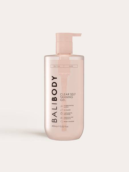 Clear Self Tanning Gel - Rinse-Free Formula - Bali Body EU