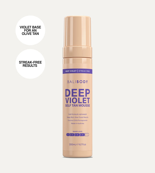Deep Violet Self Tanning Mousse
