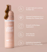 Light Medium Self Tanning Mousse