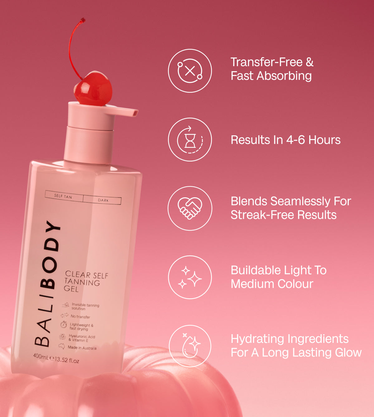Clear Self Tanning Gel
