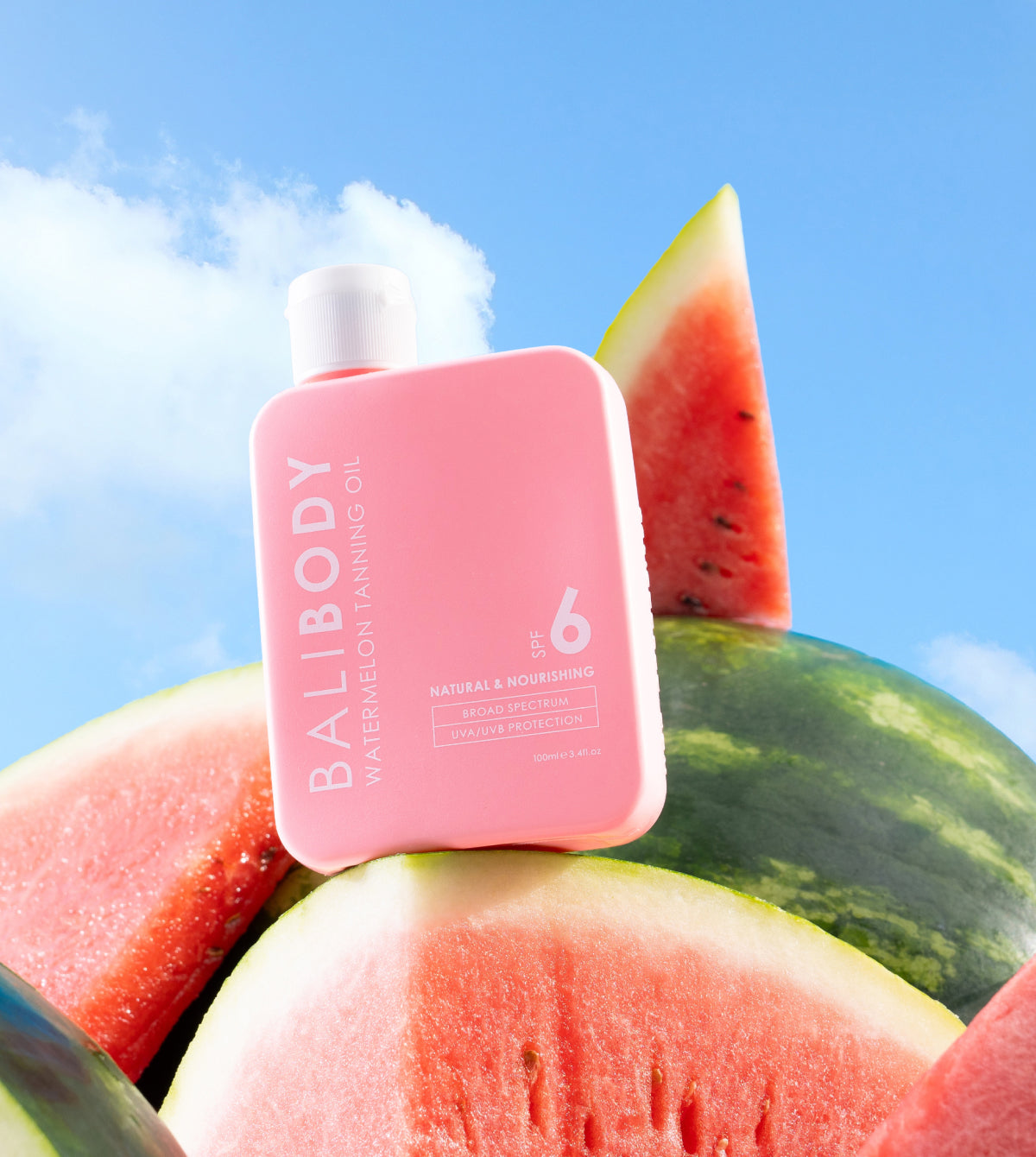 Natural Watermelon Tanning Oil SPF6