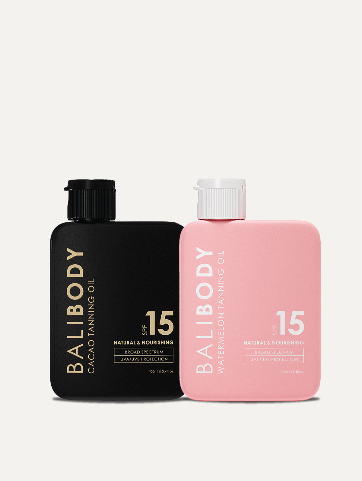 Cacao & Watermelon Tanning Oil SPF15 Set