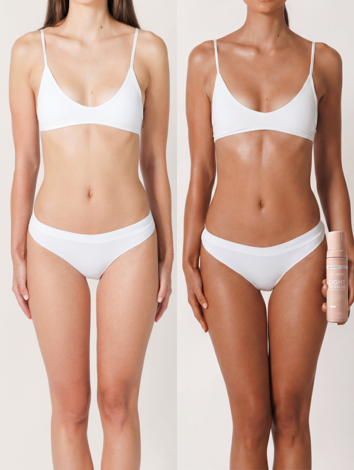 Light Medium Self Tanning Mousse