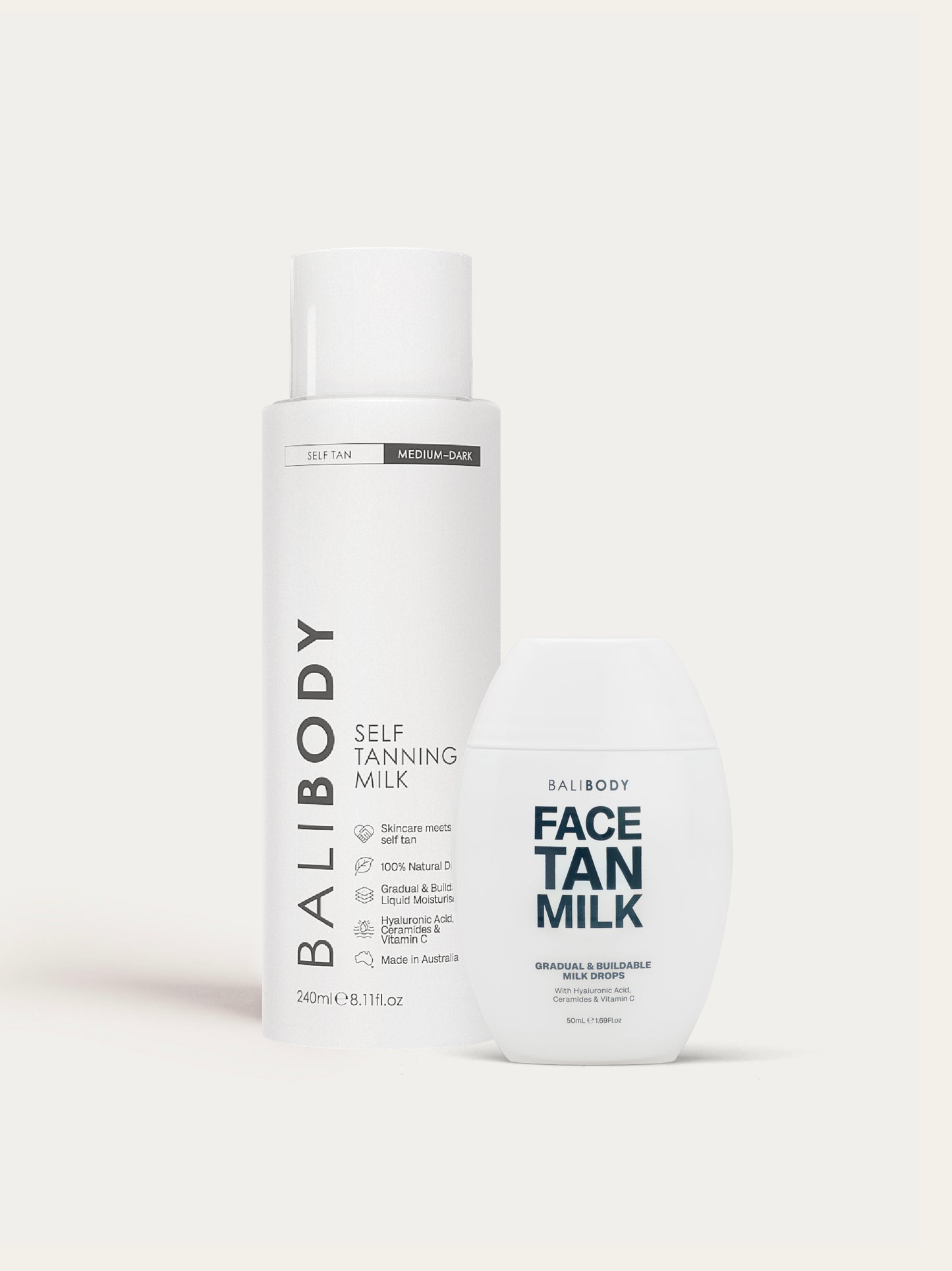 Face Tan Milk & Self Tan Body Milk Set