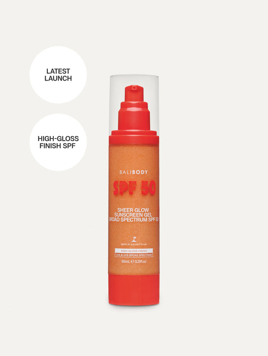 Sheer Glow Sunscreen Gel SPF50