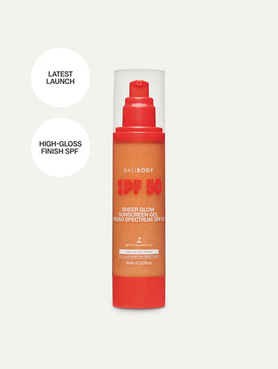 Sheer Glow Sunscreen Gel SPF50