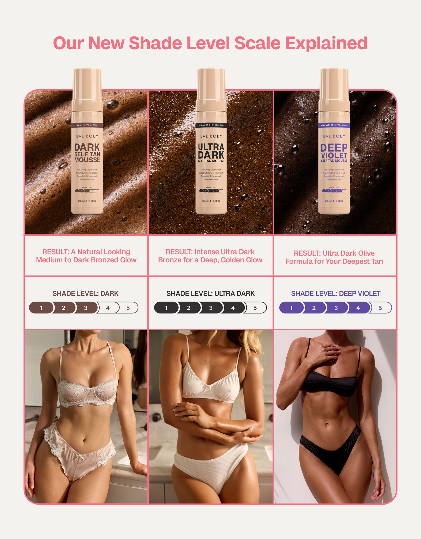 Ultra Dark Self Tanning Mousse
