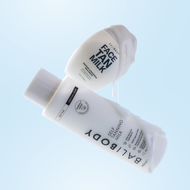 Face Tan Milk & Self Tan Body Milk Set